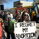 Anti-abortion protest at Planned Parenthood St. Paul Minnesota