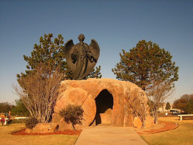 Empty Tomb at Resthaven Memorial Park, Lubbock, TX