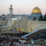 Temple Mount and Western Wall in Israel