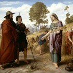 Ruth Gleaning in Boaz's Field