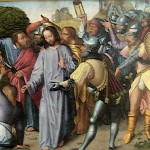 Peter Cuts Off a Servant's Ear and Jesus Heals Him