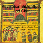 Revelation Bible Study and Chat Announcement 2015