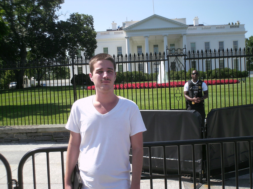 Michael at the White House