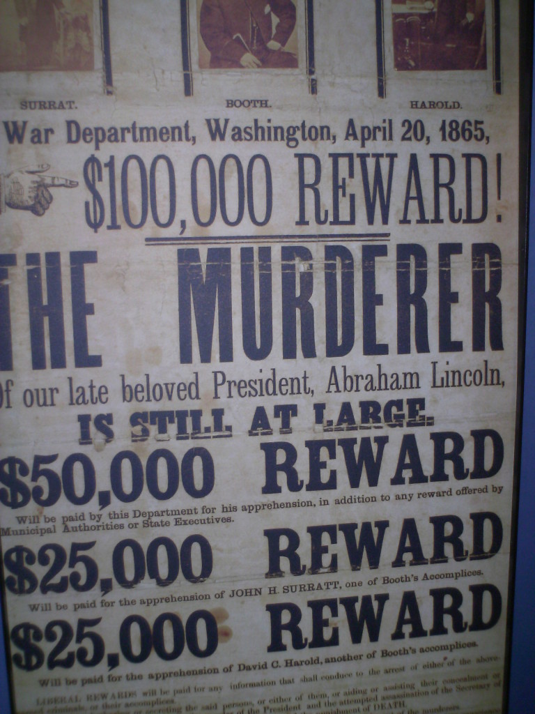 Reward for the murderer