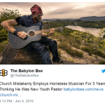 Church Mistakenly Employs Homeless Musician For 3 Years Thinking He Was New Youth Pastor