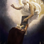 God Gives Moses The Ten Commandments