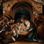 Angels Pray At The Birth Of Christ