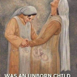 The First Person To Recognize Jesus Was An Unborn Child