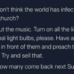 You Don't Think The World Has Infected Your Church?