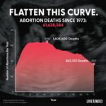Flatten This Curve. Abortion Deaths Since 1973: 61,628,584