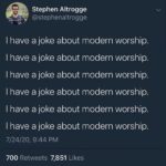 I Have A Joke About Modern Worship