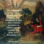 The Tribulation Isn't A 7-Year Period After A Rapture. The Tribulation Is Now