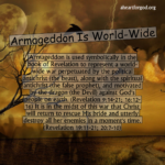 Armageddon Is World-Wide