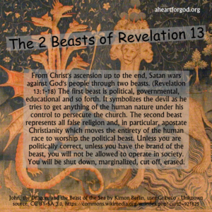 The Two Beasts Of Revelation 13 | A Heart For God